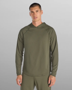 Micro Waffle Hooded Drop-Cut